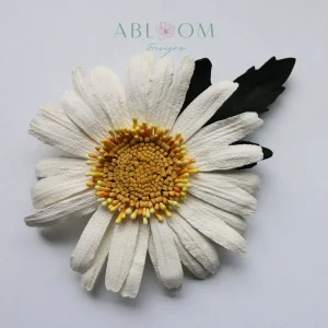 Daisy- White Leather