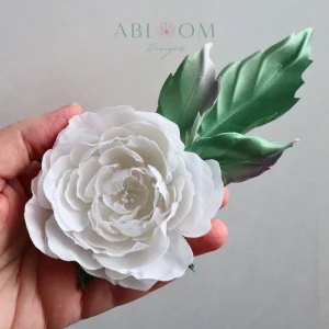 Rose- White Silk