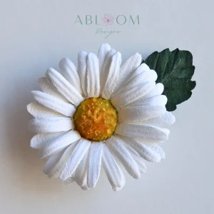 Daisy- White Leather