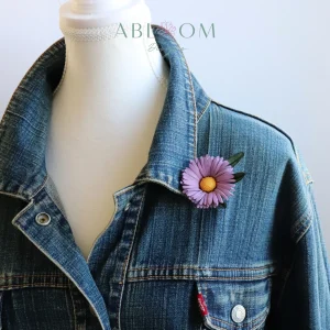 Aster- Lavender Leather