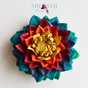 Dahlia- Rainbow Leather